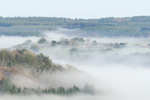 Broxa Forest & Troutsdale, viewed from Wykeham Forest - January 2026