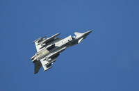 Eurofighter Typhoon on training exercise (maximum speed 1,550 mph), Wykeham - March 2026