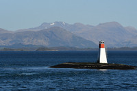 Lady's Rock Lighthouse, Sound of Mull, Scotland - April 2026