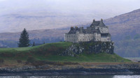 Duart Castle (home of clan MacLean), Isle of Mull, Scotland - April 2026