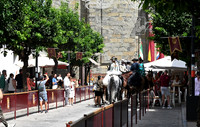 Street scene, traditional dress, Tarifa, Spain - September 2026