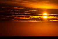 Early morning sun over the North Sea, Burniston - October 2026