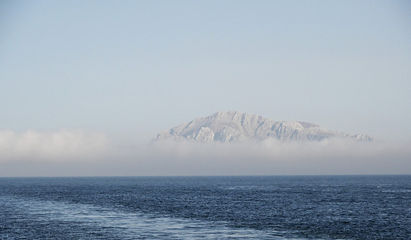 Northern coast of Morocco above the sea-mist, Strait of Gibraltar - September 2026