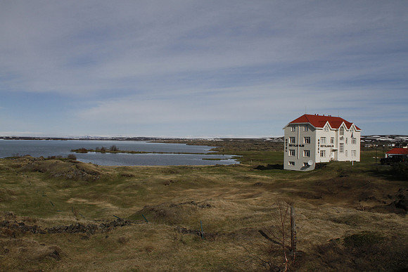 Hotel Reykjahlid, Lake Mývatn, Iceland - May 2013