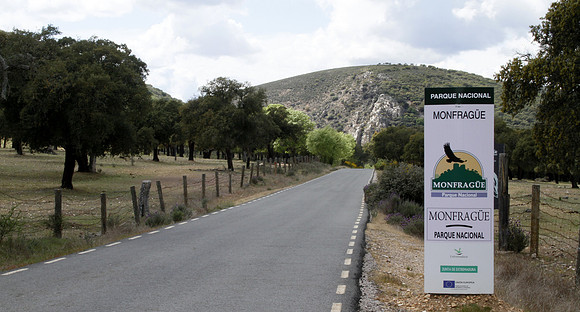Portilla del Tietar, Monfrague, Extremadura, Spain - April 2012